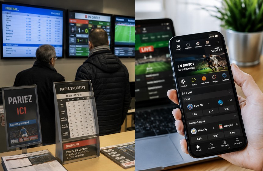 You are currently viewing Bookmaker en ligne ou point de vente physique : quelles différences pour les paris sportifs ?